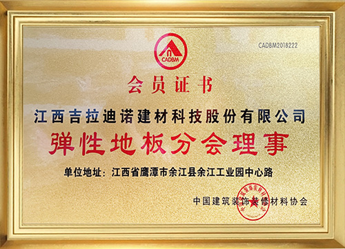 彈性地板分會(huì)理事